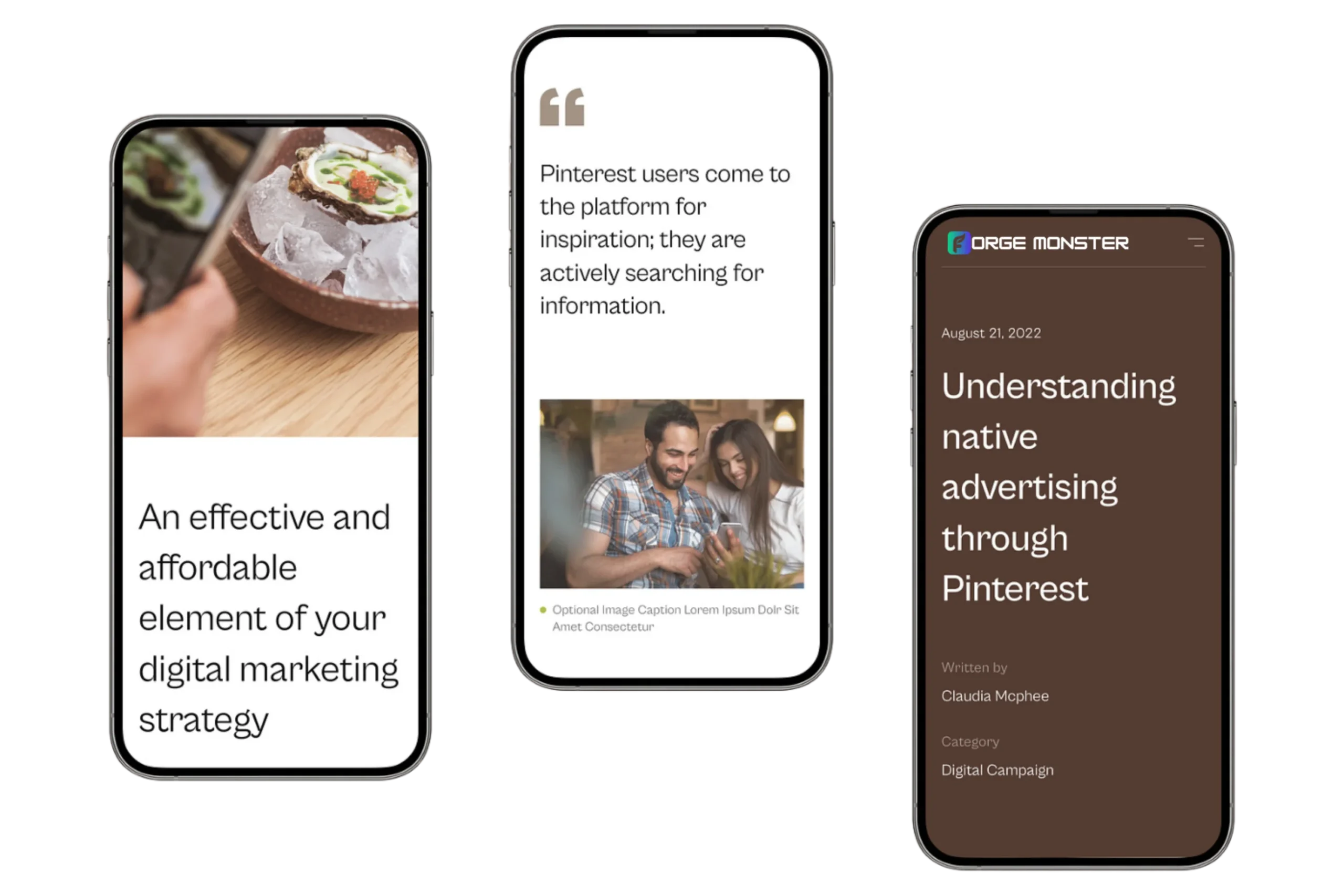 Blog management interface with scheduling and collaboration features